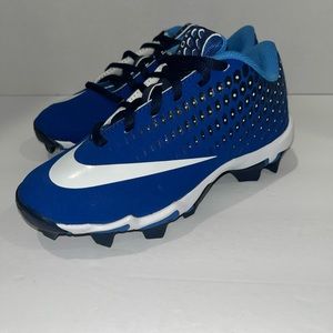 Nike Boys Vapor Ultrafly 2 Keystone Baseball Shoes Blue AQ8151-401 Lace Up 2y